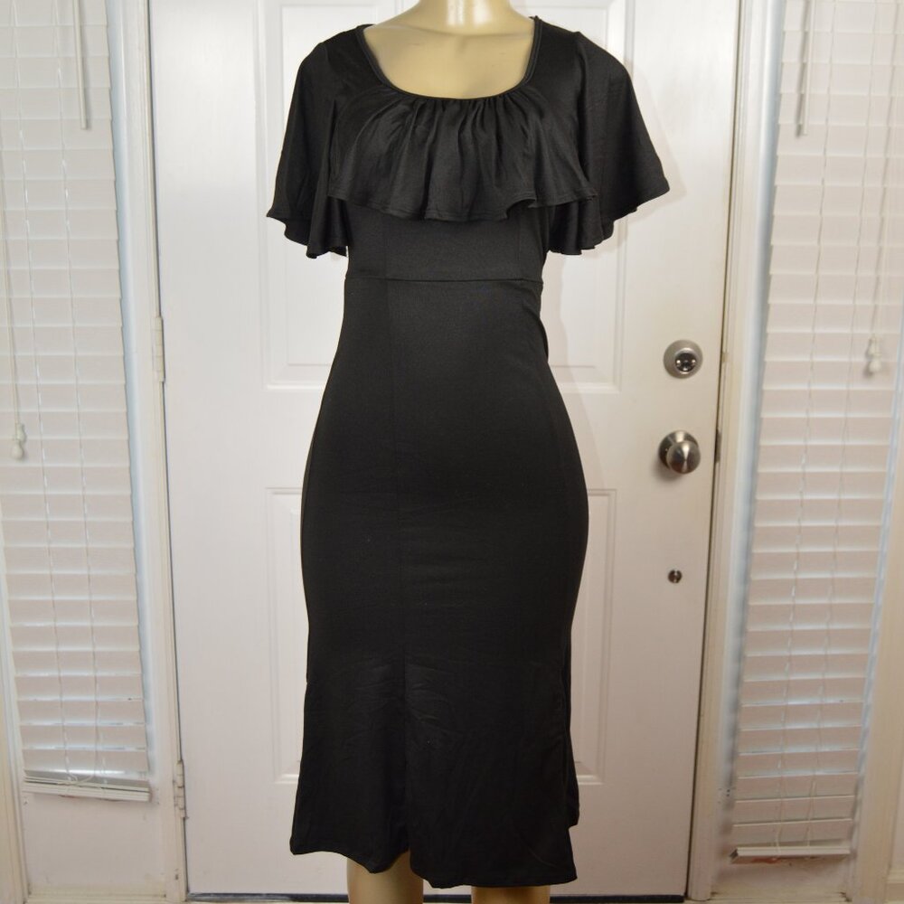 WAX POETIC Duchess Dress Black Womens Size XS SOLD OUT ONLINE NWT